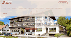 Desktop Screenshot of hotel-dragoner.de